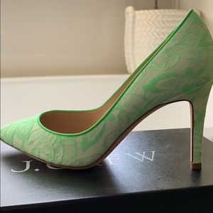 J Crew lace pumps